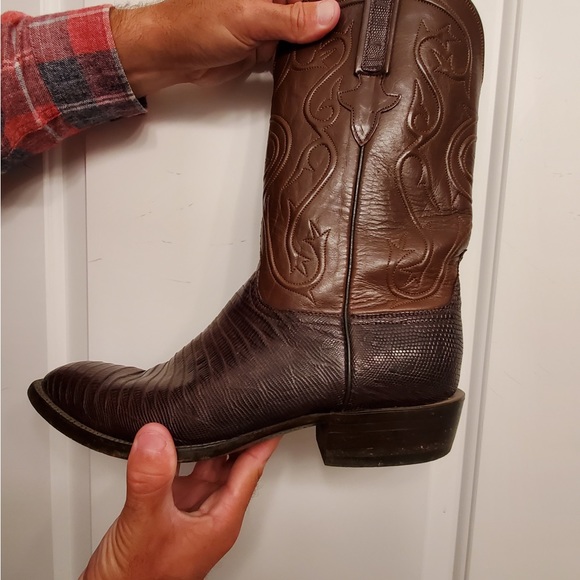 Lucchese Boots Mens size 12E - Picture 7 of 15